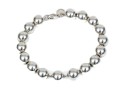 Tiffany & Co. Polished Sterling Beaded Bracelet