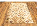 Hand-Crafted Natural Jute Area Rug, 4'8