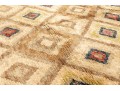 Hand-Crafted Natural Jute Area Rug, 4'8