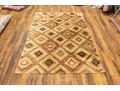 Hand-Crafted Natural Jute Area Rug, 4'8