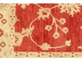 Hand-knotted Agra Wool Carpet From India - 5' 6