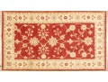 Hand-knotted Agra Wool Carpet From India - 5' 6