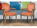 Pair Of Louis XVI Style Fauteuil Armchairs, For Repair