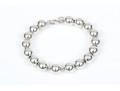 Tiffany & Co. Polished Sterling Beaded Bracelet
