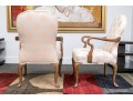 Pair Of Quality Kindel Furniture Georgian Style Armchairs