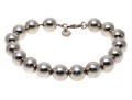 Tiffany & Co. Polished Sterling Beaded Bracelet