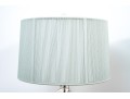 Pair Of Contemporary Stacked Spheres Table Lamps With String Shades