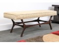 Mid Century Upholstered Bench