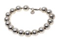 Tiffany & Co. Polished Sterling Beaded Bracelet