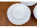 Group Of Italian White Dinnerware