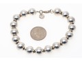 Tiffany & Co. Polished Sterling Beaded Bracelet