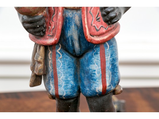 Captivating Continental Blackamoor Electrified Candelabras