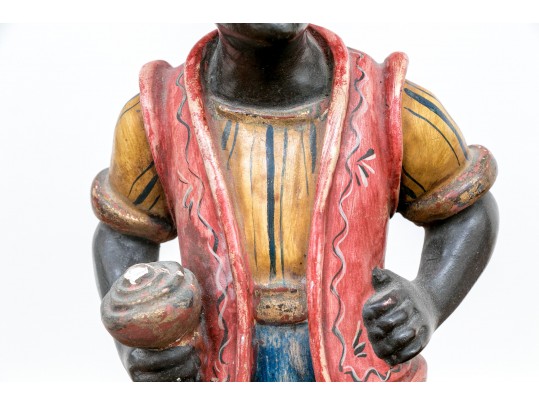 Captivating Continental Blackamoor Electrified Candelabras