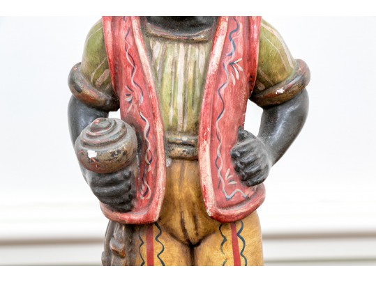 Captivating Continental Blackamoor Electrified Candelabras