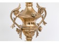 Pair Of French Brass Altar Candelabras