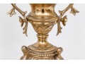 Pair Of French Brass Altar Candelabras
