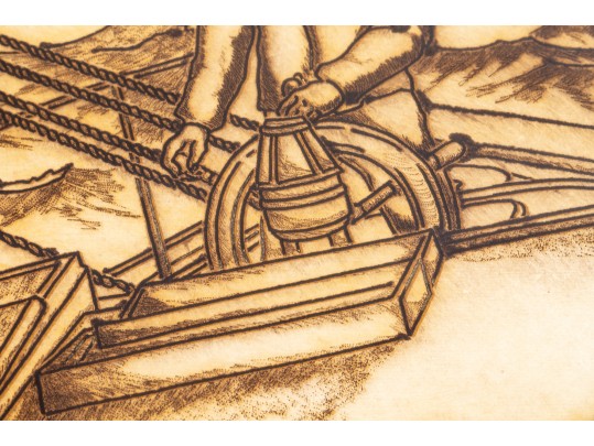 Lawrence Lerfald (Am. B. 1938) Signed & Numbered Etching Titled 