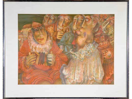  Blasco MENTOR 1919-2003, Spain Signed Artist Proof Musician 