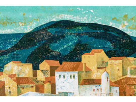 Morato Aragones (Spain, 1923-2006) Ltd. Ed. Lithograph, Landscape