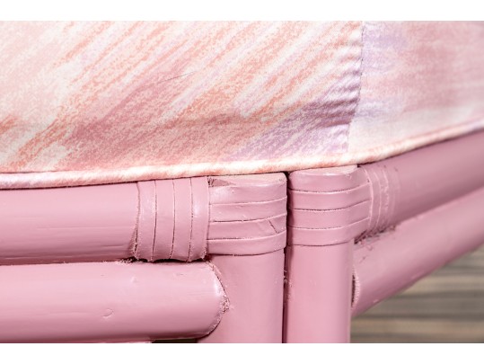 Custom Upholstered And Tufted Bench