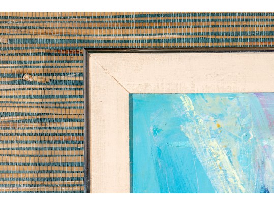 Edith Ferullo (Am. 1928-2008) Oil On Board