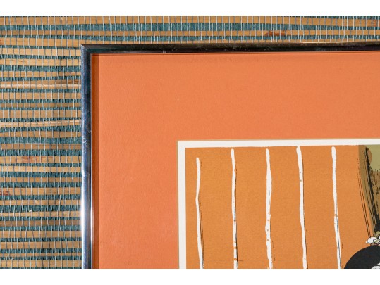 Barbara A. Wood (American, 1926 - 2023) Ltd. Ed. Lithograph, 