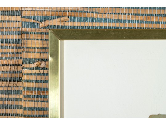 Morris Lane 1968 Framed Gallery Exhibition Poster MCM