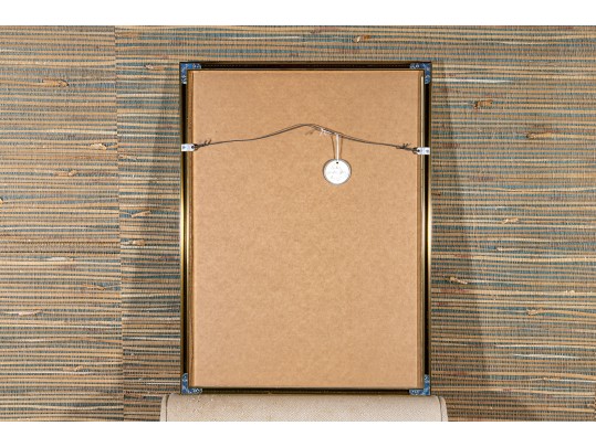 Katherine E. Parker (Am. 1949 - 2004) Pair Of Signed & Numbered Wicker Chair Lithographs