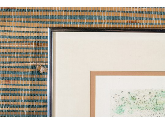 Claude Grosperrin (French, 1936-1977)  Pencil Signed Artist Proof Of Two Chateaus