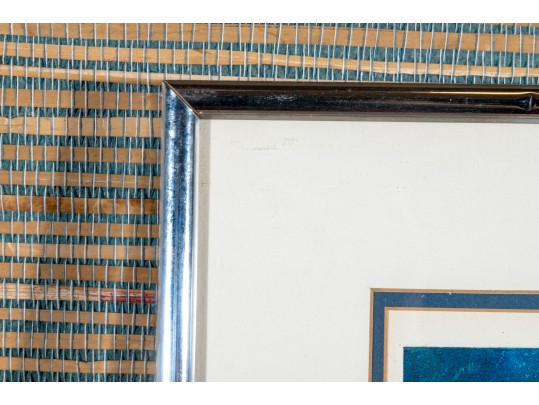 Peter Barger (Am. B. 1947) Signed & Numbered Etching With Bicycle