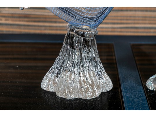 Delightful Handblown Crystal Models Of Seabirds