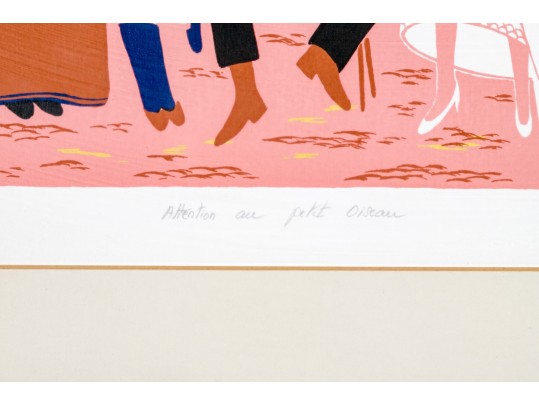 After Francois Fanch Ledan Wedding Family Portrait Artist Proof