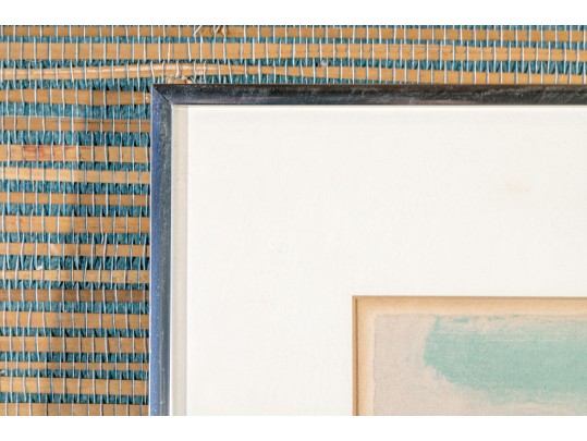 J. Cabane Signed & Numbered Colored Lithograph