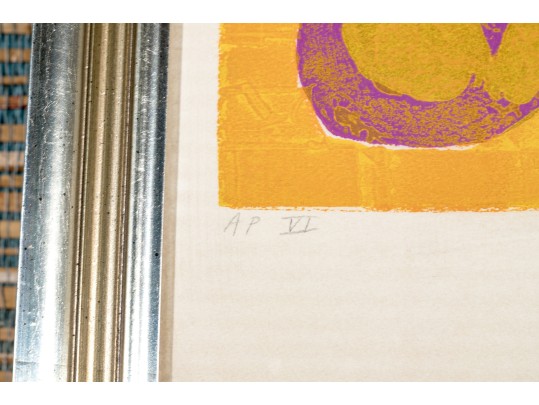 Signed Limited Edition Artist Proof Woman On Sofa