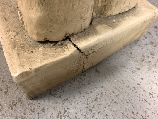 Vintage Composition Elephant Seat