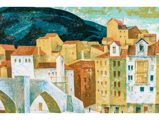 Morato Aragones (Spain, 1923-2006) Ltd. Ed. Lithograph, Landscape