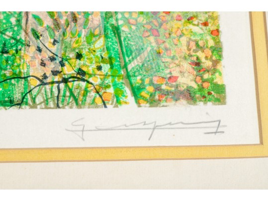 Claude Grosperrin (French, 1936-1977) Pencil Signed Artist Proof