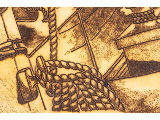 Lawrence Lerfald (Am. B. 1938) Signed & Numbered Etching Titled 