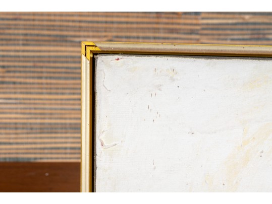 Lee Reynolds - Vanguard Studios Mid Century Over-Sized Floral Painting