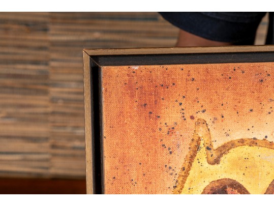 Lois S. Becker (Am. 21st Century) MCM Oil On Board Three Owls