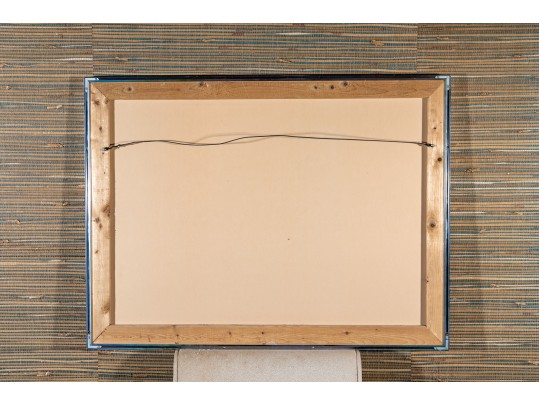 Patrick McNurney, (Am. B. 1950) Abstract Landscape Mixed Media 