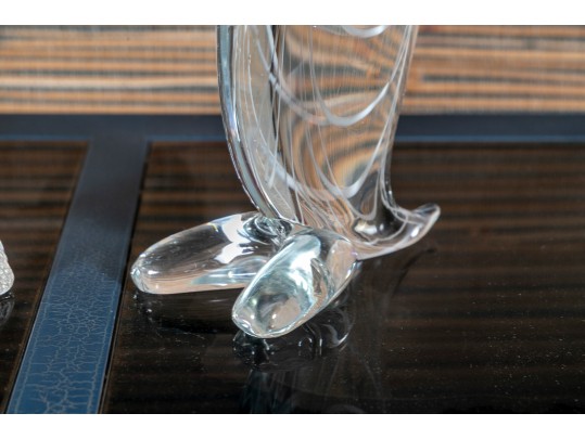 Delightful Handblown Crystal Models Of Seabirds