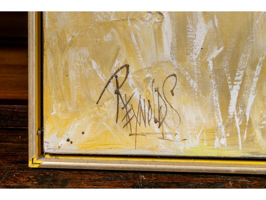 Lee Reynolds - Vanguard Studios Mid Century Over-Sized Floral Painting