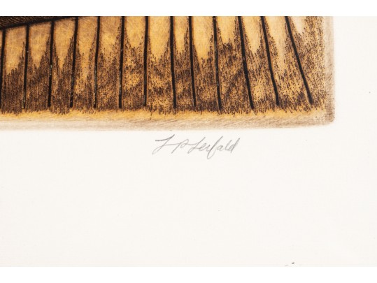 Lawrence Lerfald (Am. B. 1938) Signed & Numbered Etching Titled 