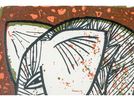 David Weidman (Am. 1921-2014) Limited Edition Elephant Lithograph