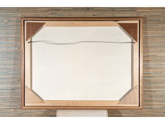 Jason Mixed Media Large Scale Arcylic On Canvas Floral Work