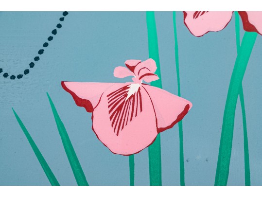 Katherine E. Parker (Am. 1949 - 2004) Serigraph Art Deco Woman