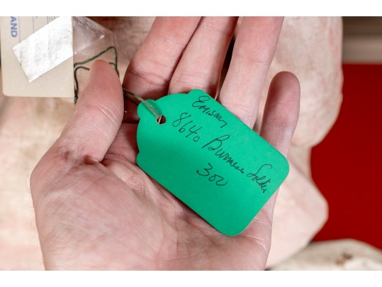 Thai Carved And Polychrome Finished Wooden Burmese Soldier