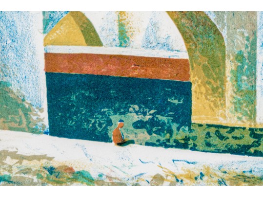 Morato Aragones (Spain, 1923-2006) Ltd. Ed. Lithograph, Landscape