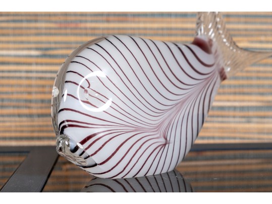 Two Fabulously Crafted Crystal Models Of A Bird And Seabird